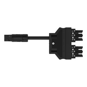 Geconf.Y-kabel Eca Steker/bus MIDI 774-5001/100-000