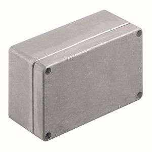 Schakelkast leeg aluminium 125x80x57mm onbehandeld VVE=5