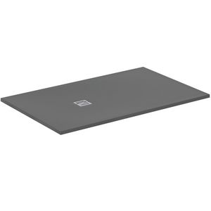 Douchebak rechthoek 1600x1000x30mm Betongrijs Ultra Flat S +