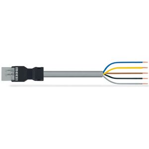 Geconf.aansluitkabel Eca Steker/open einde 891-8995/205-103