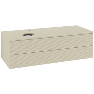 Wastafelonderkast Antao 1200x360x500mm S.Grey Matt Lacquer K22150HJ