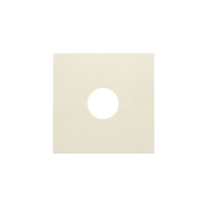 Afwerkingsset voor enkelvoudige coaxaansluiting voor tv