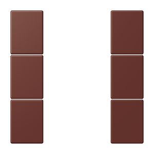 Tastafdekking F50 3-voudig compleet LC32120 KNX