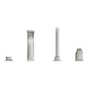Allure brilliant 4-gats badCombinatie supersteel (rvs look) (Spa colors coll.)