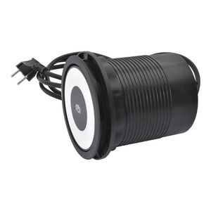 Toren bureau aansluitunit 120-zwart 4 WCD+2 USB+inductielad.