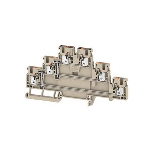 Doorvoerklem d.beige 2.5mm2 800 V 800 2428540000 VVE=25
