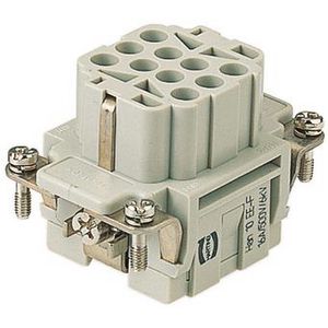 Contactblok Han EE 10 Pos. Insert Female Crimp