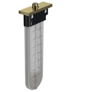 Afbouwdeel sBox Square randmontage 28010990 polished gold optic