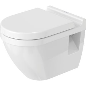 STARCK 3 #220109 wandcloset 540mm wit vlakspoel gesloten 3ltr./6ltr. (excl. zitting)