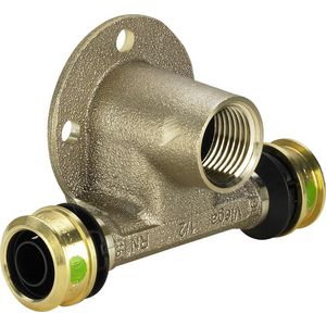 Muurplaat doorstromend pers RAXOFIX 16x1/2"bn.x16mm silicium brons 5324.3