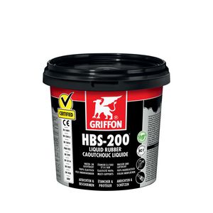 Vloeibaar rubber HBS-200 pot a 1 ltr.