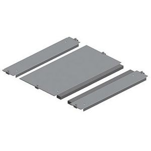 1 entry cable gland plate fixed by clips 300x800mm