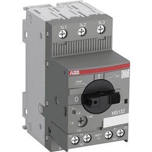Motorbeveiligingsschakelaar 2,5-4A Incl. hulpcontact 1M+1V