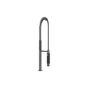 Profi-spoeldouche-garnituur Dark Platinum gebors.