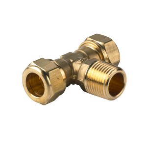 T-koppeling verlopend Super knel 22x1/2"con.bt.x22mm S1225 k/g