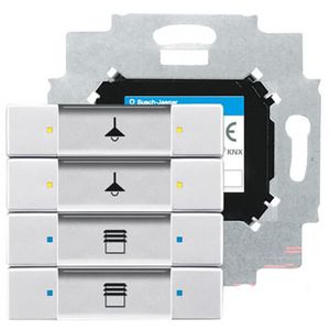 KNX sensor 4v m bau f-aluzilver (6127/01-83)