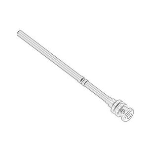 Trekstang voor omst. 15x147,5mm chr