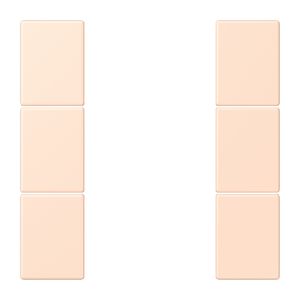 Tastafdekking F50 3-voudig compleet LC32091 KNX