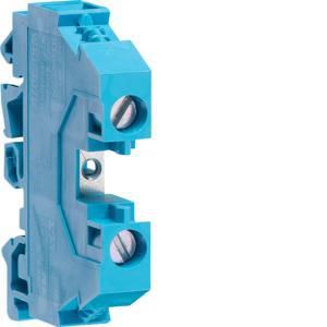 Rijgklem 10mm² nul 57A / 400V schroef