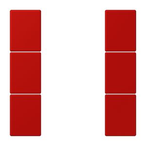 Tastafdekking F50 3-voudig compleet LC32090 KNX