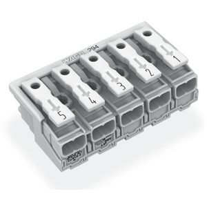 Kroonklem Drukknop extern z. PE-contact wit 294-4045 VVE=250