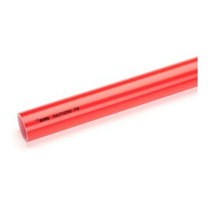 Lengte a 5m. kunststof buis RAUTHERM-FW SDR11 rood 125x11,4mm