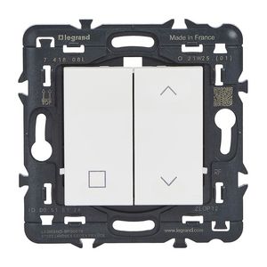 RF bediening batterijloos rolluik wit Valena NWN