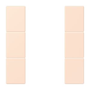 Tastafdekking F50 3-voudig compleet LC32082 KNX