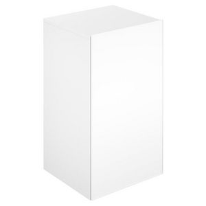 Half hoge kast 1-deur aanslag links 400x782x360mm inox/inox