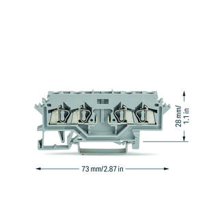 4-draads basisklem rail 35x15+35x7,5 2,5mm² 280-606 VVE=100