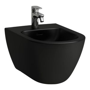 Wandbidet PRO-X verborgen bevestiging met kraangat Mat Zwart