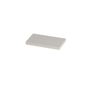 Top fontein afdekplaat gelakt 400x230x32mm glans wit