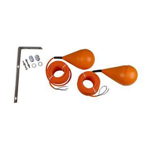 Vlotterschakelaar MS1 2x met montagemat.