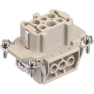 Contactblok Han E 06 Pos. vrouw Insert Screw