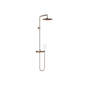 TARA Showerpipe z.handdouche 300mm Brons gebors.