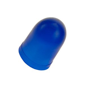 Siliconen kap T1 1/4 blauw VVE=10