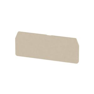 Afsluit- eindplaat (terminal) h:79.05mm b:2mm, VVE=50