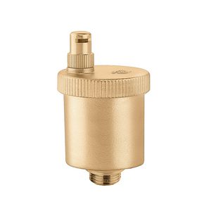 Automatische ontluchter met hygroscopisch kapje 3/8" messing