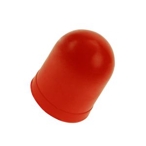 Siliconen kap T1 1/4 rood VVE=10
