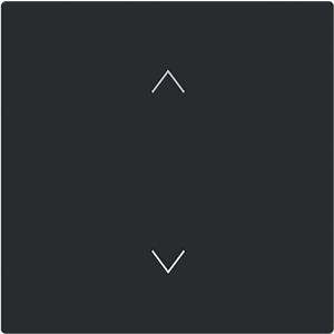 F@H BT FoH Bedieningswip 1-v jaloezie art-matzwart (6735-11-45M)