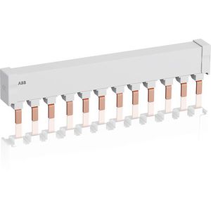 Verzamelrail 3-fase voor 4 MS165 Ie=125A