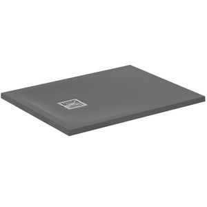 Douchebak Rechthoekig 900x700x30mm Betongrijs Ultra Flat S +