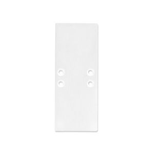 Set a 2st. Eindkap profiel PL13 met PL10.1 wit RAL9010