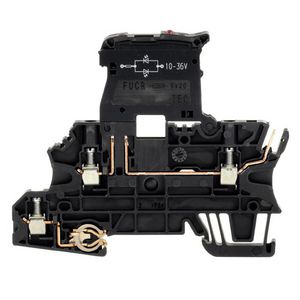 Zekeringsklem zw. 2.5mm2 6.3 A 36 Vr 1162830000 VVE=50
