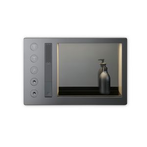 AXOR Incava Planchet 100mm Zwart glas