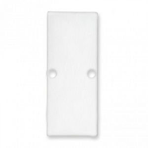 Eindkap E90 voor profiel VA2 incl. schroeven alu RAL9003