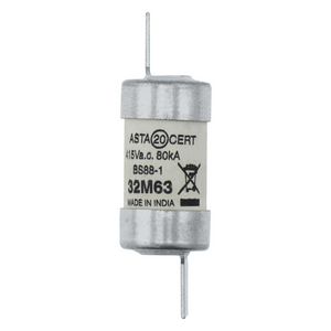 Zekering laagspanning AC 415V BS88/F2 18x59mm gM BS VVE=20