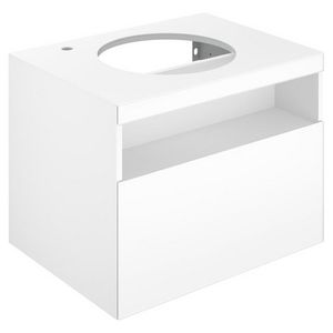 Ondbw.kast kraang wcd/licht 800x550x490mm wit 32854300100