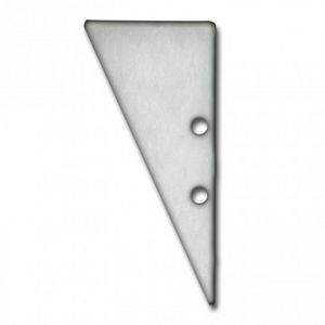 Eindkap E91 profiel VA3 incl. schroeven geanodiseerd alu