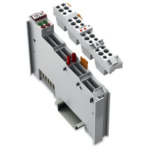 2-kanaals digitale uitgang DC 24V 0,5A lichtgrijs